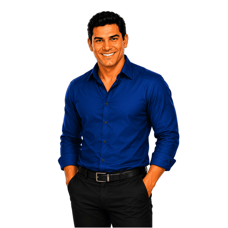 Ismael standing casually with hands in his pockets